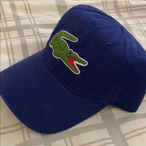 Blue Lacoste hat